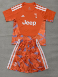 26-27 JUV Orange Goalkeeper Kids Soccer Jersey