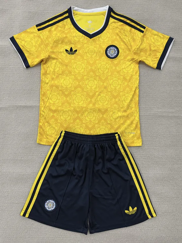 26-27 Leeds United Away Kids Soccer Jersey