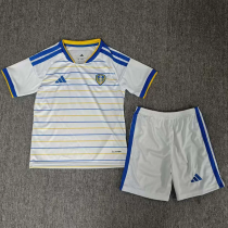 26-27 Leeds United Home Kids Soccer Jersey