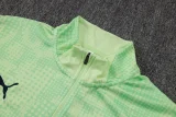 25-26 Man City Light green Half Pull Tracksuit #B25139(半拉链)