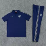 26-27 Man City Royal blue Short shirts and Long trousers Suit