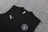 25-26 Man City Black Tank top and shorts suit #D25229