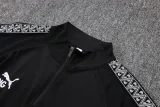 25-26 Man City Black Half Pull Tracksuit #B25154(半拉链)