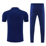 26-27 Man City Royal blue Short shirts and Long trousers Suit (圆领)