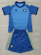 26-27 Leeds United Blue Goalkeeper Kids Soccer Jersey