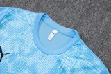 25-26 Man City Light blue Training Short Suit #D25219
