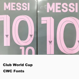 26-27 Inter Miami Away Fans Soccer Jersey (Star 带星)
