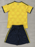 26-27 Leeds United Away Kids Soccer Jersey