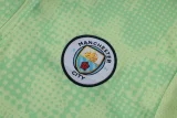 25-26 Man City Light green Half Pull Tracksuit #B25139(半拉链)