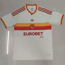 26-27 Roma White Fans Soccer Jersey