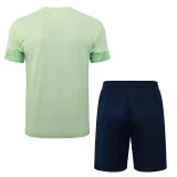 25-26 Man City Light green Training Short Suit #D25268