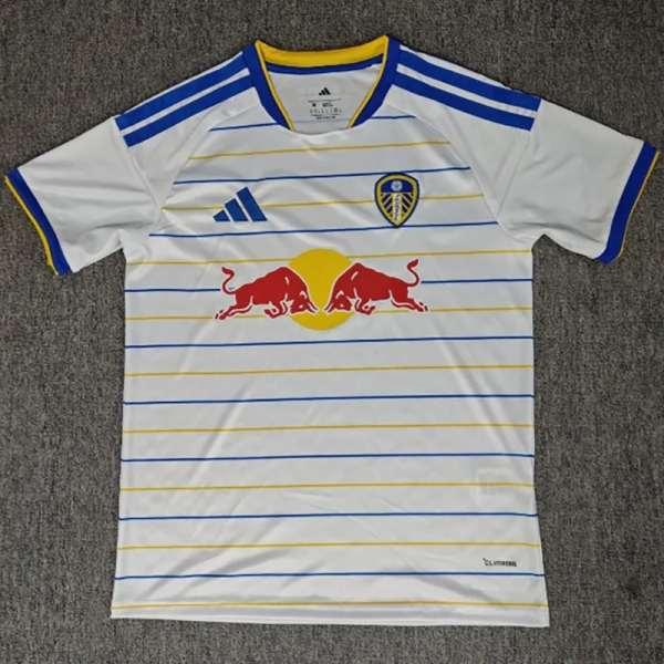 26-27 Leeds United Home Fans Soccer Jersey