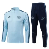 25-26 Man City Light blue Half Pull Tracksuit #B25148(半拉链)
