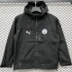 25-26 Man City Black Outdoor Jackets #Y017冲锋衣