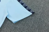 26-27 Man City Light blue Short shirts and Long trousers Suit