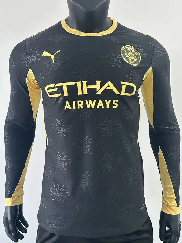 26-27 Man City Away Long Sleeve Player Version Soccer Jersey (长袖球员)