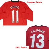 2009-2010 Man Utd Away Retro Soccer Jersey