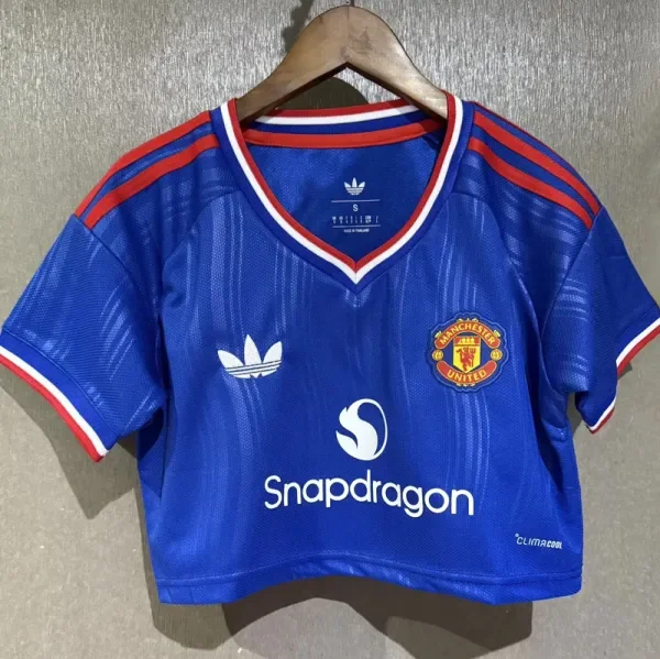 26-27 Man Utd Away Women Cheerleader Shirt (女啦啦短袖)