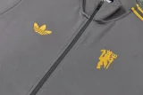 26-27 Man Utd Gray Jacket Tracksuit