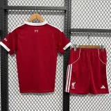 25-26 LIV Home Kids Soccer Jersey