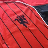 25-26 Man Utd Red Casual Edition Baseball Jersey
