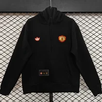 25-26 Man Utd Black Hoody 黑色(加绒)