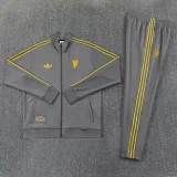 26-27 Man Utd Gray Jacket Tracksuit