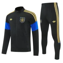 26-27 Man Utd Black Jacket Tracksuit
