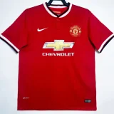 2014-2015 Man Utd Home Retro Soccer Jersey