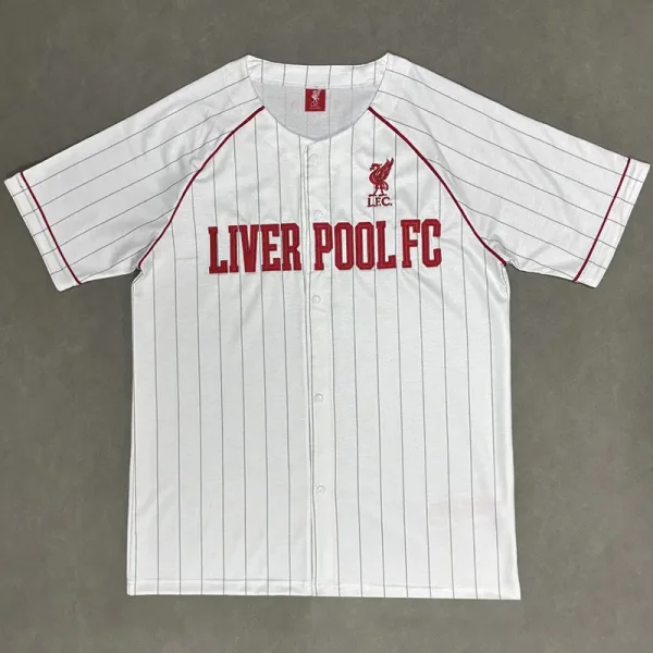 25-26 LIV White Casual Edition Baseball Jersey