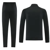 26-27 Man Utd Black Jacket Tracksuit #05