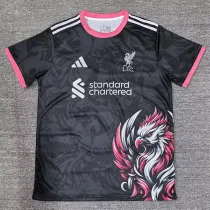 25-26 LIV Black Special Edition Fans Training shirts (粉袖边)