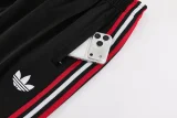 26-27 Man Utd Black Jacket Tracksuit #05