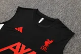 25-26 LIV Black Tank top and shorts suit #D2544