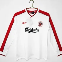 1998 LIV Away Long Sleeve Retro Soccer Jersey (长袖)