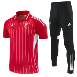 26-27 LIV Red Short shirts and Long trousers Suit
