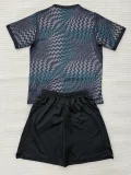 26-27 CHE Black Goalkeeper Kids Soccer Jersey
