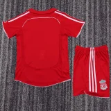 2006-2007 LIV Home Kids Retro Soccer Jersey
