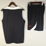 25-26 LIV Black Tank top and shorts suit (肩白色)