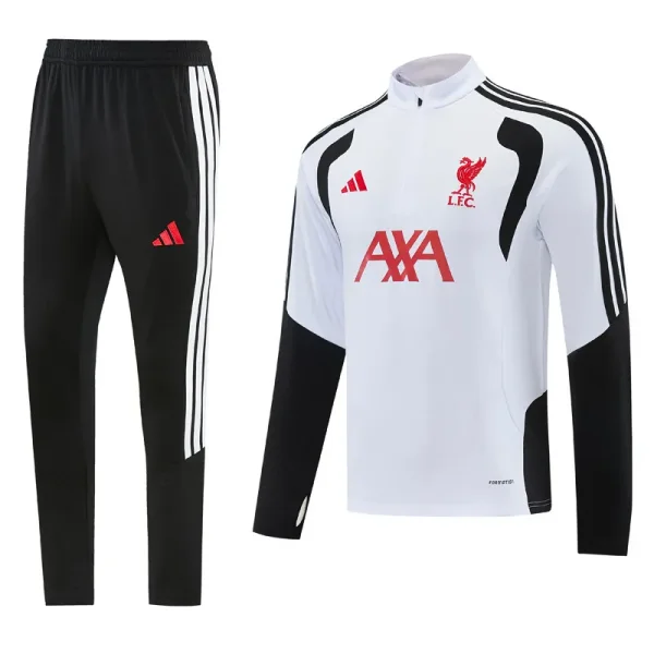 26-27 LIV White Half Pull Tracksuit (半拉链)