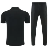 26-27 LIV Black Short shirts and Long trousers Suit (圆领)