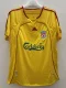 2006-2007 LIV Yellow Retro Soccer Jersey
