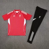 26-27 LIV Red Short shirts and Long trousers Suit