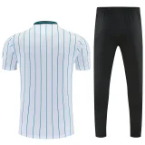26-27 LIV White Short shirts and Long trousers Suit (圆领)