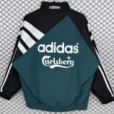 1995-1996 LIV Black Green Retro Windbreaker