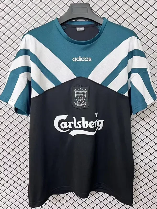 1996-1997 LIV Green Black Retro Training shirts