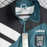 1995-1996 LIV Black Green Retro Windbreaker