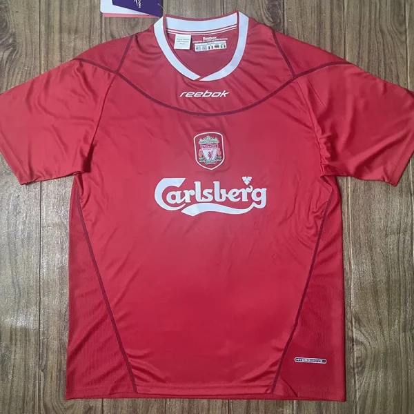 2003-2004 LIV Home Retro Soccer Jersey