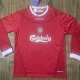 2003-2004 LIV Home Long Sleeve Retro Soccer Jersey (长袖)