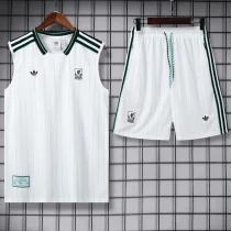 25-26 LIV White Tank top and shorts suit